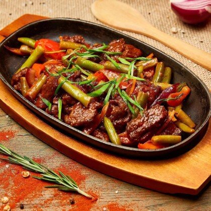 Свинина на жаровне