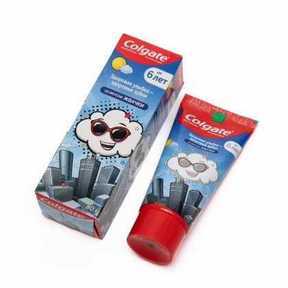 Зубная Паста Colgate Детская Со Вкусом Жвачки 66 мл