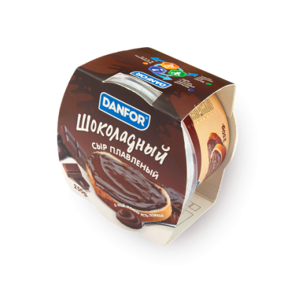 Сыр Danfor сливочный шоколадный 250г