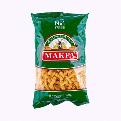 Макарон Makfa изделия Спирали 400гр