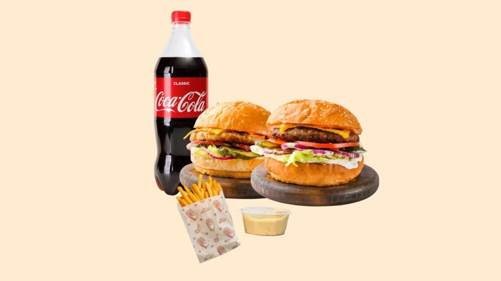 Комбо Chicago (Чикаго) + Coca-cola 1 L