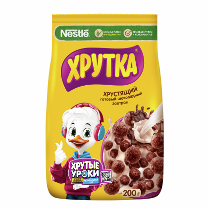 Завтрак готовый Хрутка шоколадные шарики 200г