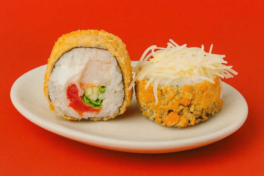 Ролл "Цезарь темпура"