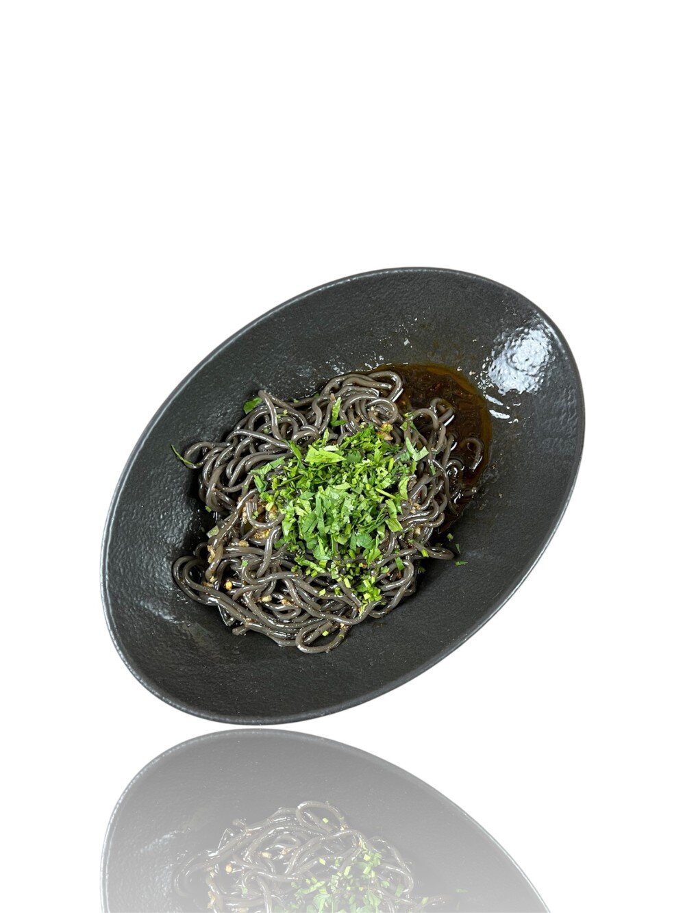 Черная фунчёза в кисло-остром соусе