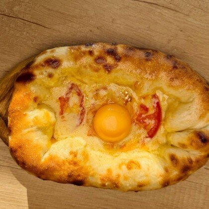 Хачапури по-грузински с творогом