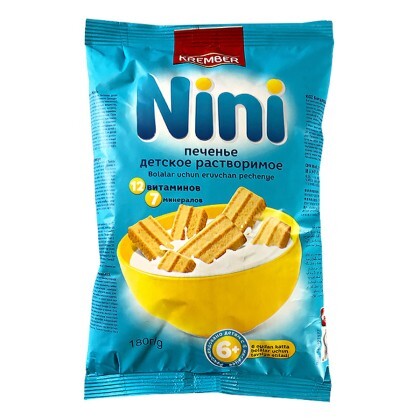"Nini" печенье детское 180гр