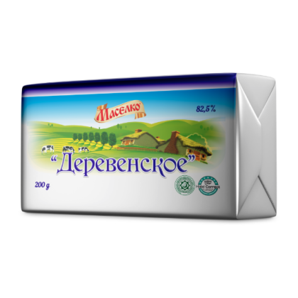 Растительно-сливочное масло «Деревенское» 82,5%
