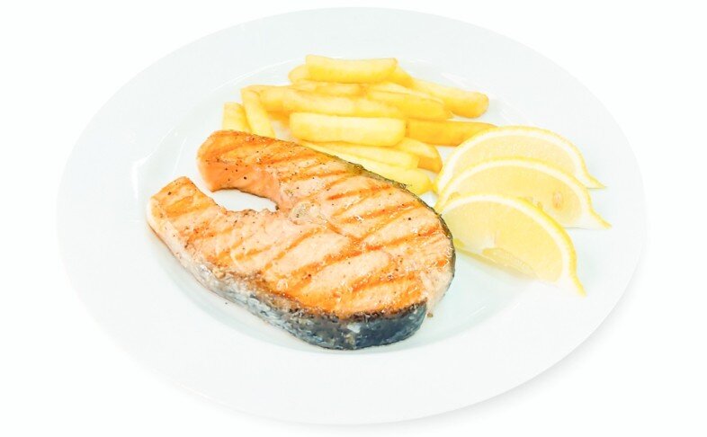 Стейк из семги